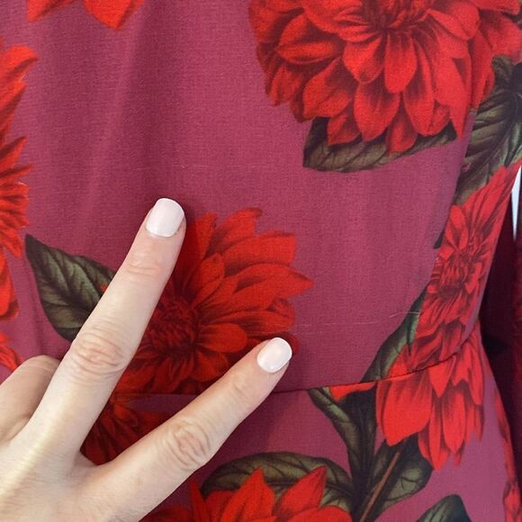 Keepsake the Label Dhalia-Red Find You Mini Dress Size Small - Picture 11 of 16